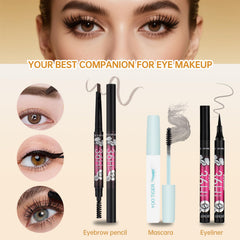 LAZORA eyeshadow palette close up with blendable, soft hues
