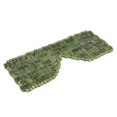 LazyGa Jade Eye Mask closeup beads showcase genuine jade for soothing cooling relief.