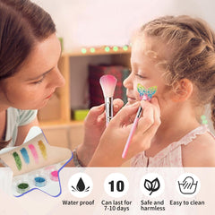 LCDGTJ glue and brushes for smooth, skin-safe application