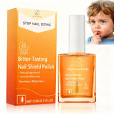 LCYATSI nail-biting-polish bottle showing bitter formula for habit support