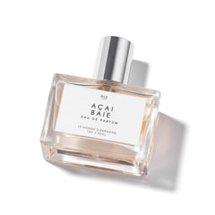 Le Monde Gourmand Açai Baie bottle with fruity notes for daily wear.