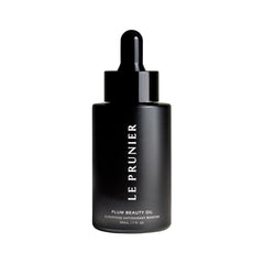 Le Prunier Plum Beauty Oil bottle pour for weightless skin hydration.