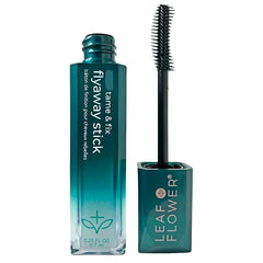 Leaf & Flower Flyaway Stick being applied to hair for smooth, polished control.