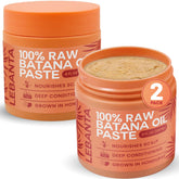 Lebanta Batana Oil bottle — pure organic formula for hair nourishment and growth.