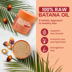 Lebanta Batana Oil hair glow scene emphasizes shine and vitality.