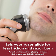 Lectric Shave Original 7oz bottle cap close-up for easy use