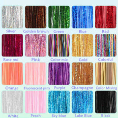 LEDIZE tinsel beads and rings provide 250 color rings for custom accents.
