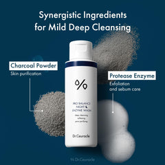 Leegeehaam Dr.Ceuracle Pro Balance wash includes six-probiotic complex for skin support.