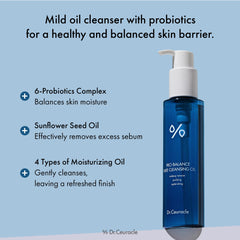Leegeehaam Dr.Ceuracle Pro Balance Pure application on skin for makeup and sunscreen removal
