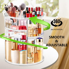 LeeWent large-capacity organizer stores 30 brushes and 20 skincare items neatly.