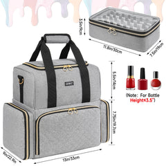 LEFOR-Z removable bags offer roomy storage for tools during travel.