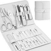 Leipple Manicure Set collection: premium stainless steel tools for smooth nail trimming and long-lasting sharpness