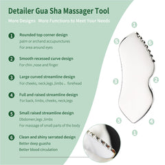 LeMeeOly eye cream applicator roller aiding cream absorption and reduced under-eye fatigue.