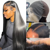 Lemoda 13x6 full lace frontal wig 26in with natural hairline and seamless parting