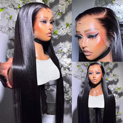 Lemoda 15A Brazilian virgin hair wig straight for natural shine and easy styling