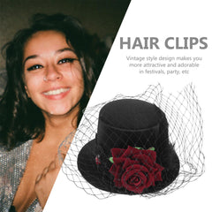 LEORX hair clip two-clips keep hat secure during wear.