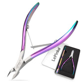 LePinko cuticle trimmer blade close-up showing sharp edge for neat cuts