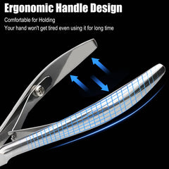 LePinko Cuticle Trimmer ergonomic handle supports fatigue-free grooming sessions