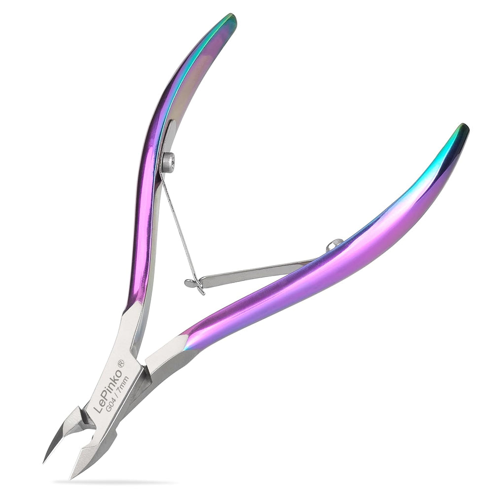 LePinko professional cuticle trimmer kit closeup shows precision for neat nail edges and clean lines
