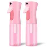 LERPOLOR empty spray bottle 6.8oz pink, easy refills and continuous spray.