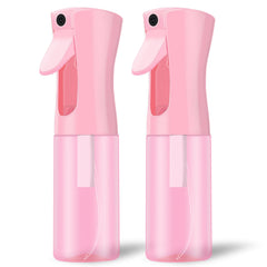 LERPOLOR empty spray bottle 6.8oz pink, easy refills and continuous spray.