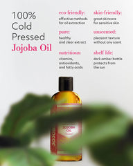 Leven Rose Jojoba Oil being mixed into shampoo for nourished roots.