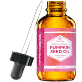 Leven Rose pumpkin seed oil bottle on shelf nourishes skin and hair with pure hydration