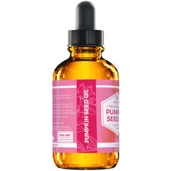Leven Rose pumpkin seed oil adds lustrous shine when used with shampoo