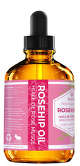 leven rose rosehip oil dropper close-up for nourishing skin