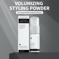 lewodo Volumizing powder textured hair look highlighting natural texture