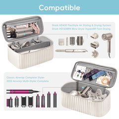 Lexeeco travel case with detachable partitions for customizable organization