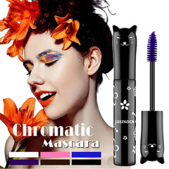 LGSZGDCN Mascara volumen dramático con aplicador cónico para definición precisa