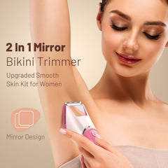 LGTGH IPX7 waterproof bikini trimmer for safe shower use.