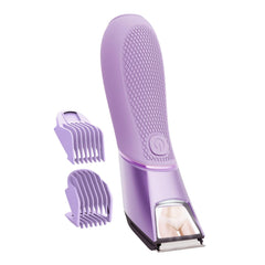 LGTGH Purple Personal Trimmer with mirror light for precise bikini line grooming on-the-go