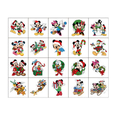 LHST Mickey tattoos are waterproof and skin-safe with non-toxic materials