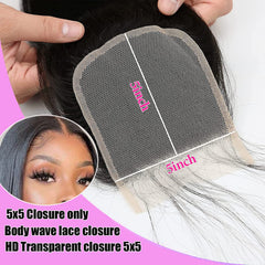 Liangya Hair transparent lace for skin-matching, breathable wear and comfortable daily use.