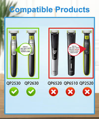 LIANSUM 2W charger for Philips QP2630 series image is compatible and safe for daily shavers.
