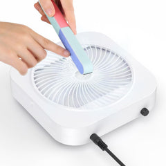 Lictin Nail Dust Collector reusable filter highlights eco friendly design