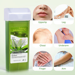 Liddy Dance roll-on waxing kit set for quick, mess-free large-area depilation