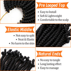 Lifabeauty spring twist 6-inch texture for natural, low-maintenance daily wear.