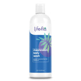 Life-Flo Magnesium Body Wash bottle shows mineral-rich cleanse for daily refreshment.