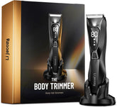 Lijecozy body trimmer with display and light aids precise grooming