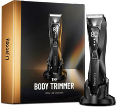 Lijecozy body trimmer with display and light aids precise grooming