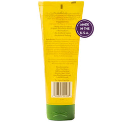 Lily Of The Desert Gelly Moisturizer ingredients chart highlights organic aloe and antioxidants.
