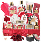 LILY ROY 25pcs bath spa gift basket offers a luxurious self-care set for gifting and pampering.