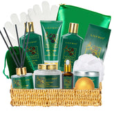 LILY ROY Christmas gift basket wrap for elegant gifting