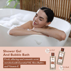 LILY ROY coconut-vanilla-shower-gel for daily refreshing cleanse and soft skin