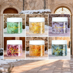 LILY ROY jasmine flowers and eucalyptus leaves add calming spa-like scent