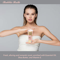 LILY ROY rose petal soaps evoke a soft floral mood for gentle cleansing.