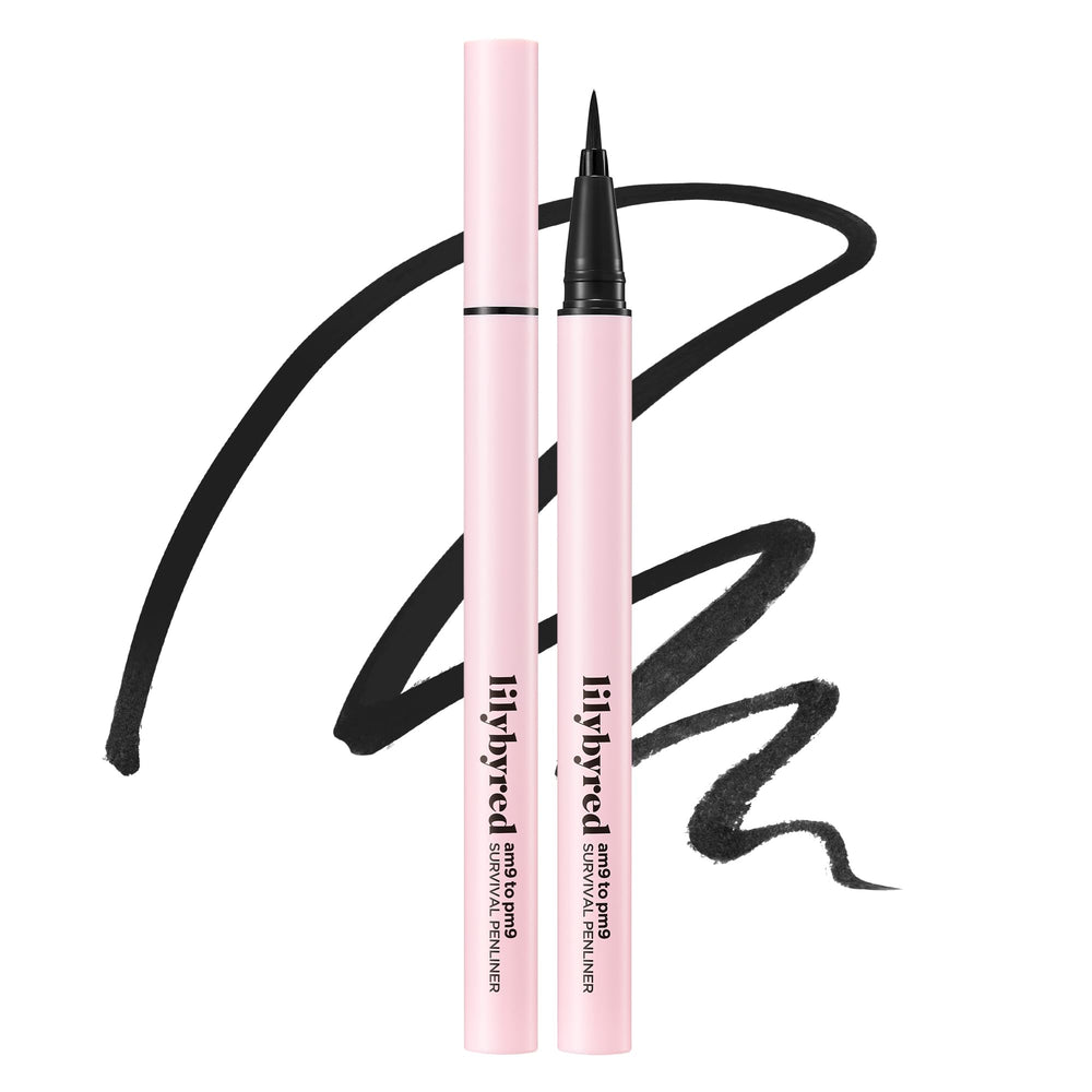 lilybyred AM9 to PM9 Survival Penliner packaging for portable all-day makeup